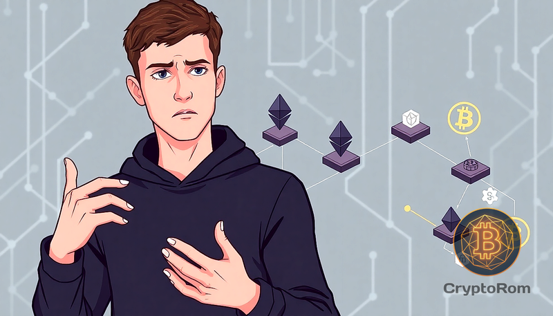 ⚠️ Виталик Бутерин предупреждает о дорожной карте layer-2