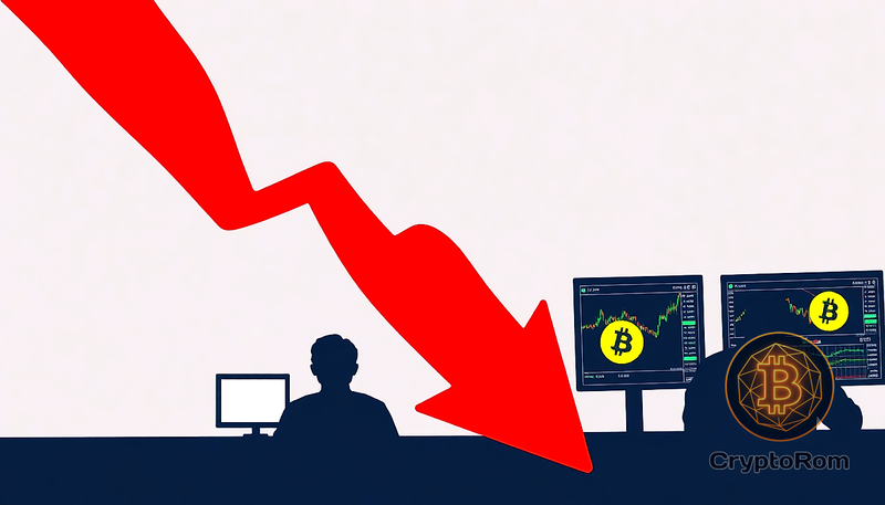 📉 Биткоин падает ниже $68,000, розничные трейдеры ставят на дальнейшее снижение