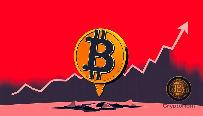 📉 Индикатор волатильности Bitcoin достиг пика с момента падения FTX