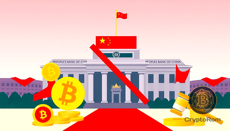 🚫 Китай усиливает запрет на криптовалюты и стейблкоины