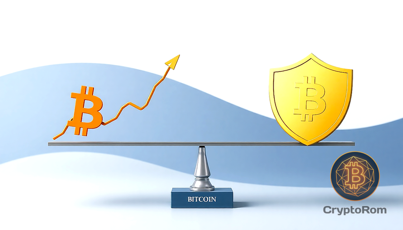 📈 Bitcoin — наступательный, золото — оборонительное