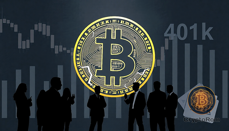 📉 Криптовалюты под угрозой исключения из 401k после обвала рынка