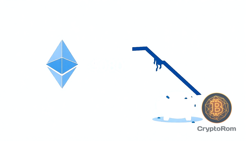 📉 Падение Ethereum ниже $2000 привело к убыткам в $686 млн