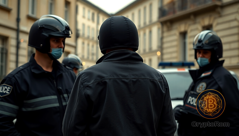 ⚖️ Франция арестовала шестерых за похищение с целью криптовалютного выкупа