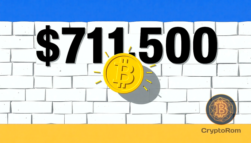 🔍 Bitcoin не удается преодолеть отметку $71,500