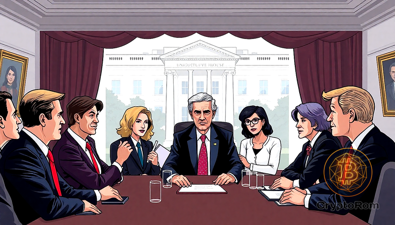 🏛️ Белый дом собрал лидеров криптоиндустрии, банки и законодателей для обсуждения структуры рынка