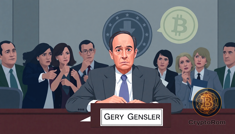 ⚖️ Законодатели критикуют главу SEC за ослабление контроля в индустрии криптовалют