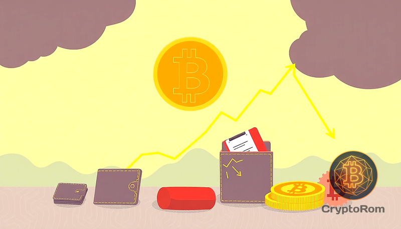 📉 Продажи Bitcoin усиливаются, несмотря на стабильные цены