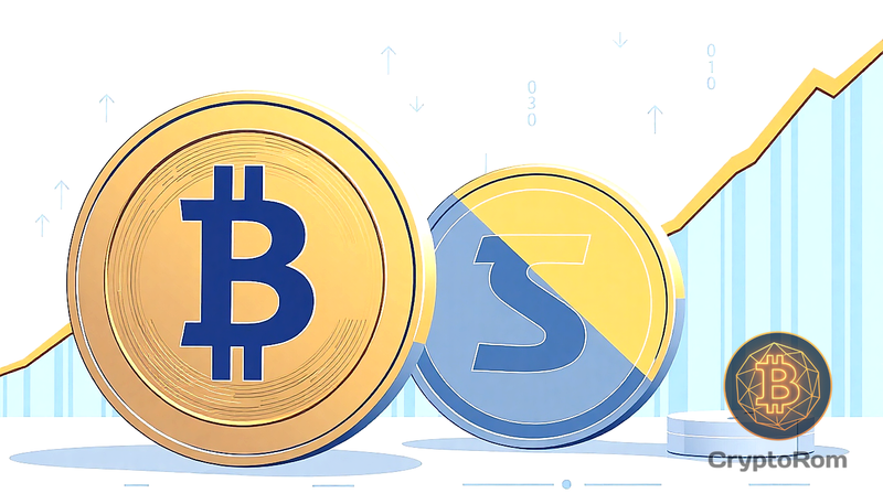 📊 USDC обгоняет USDT в объеме транзакций