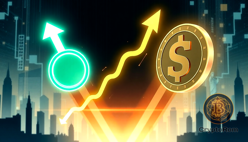 💱 Власть цифрового доллара: USDC приближается к USDT