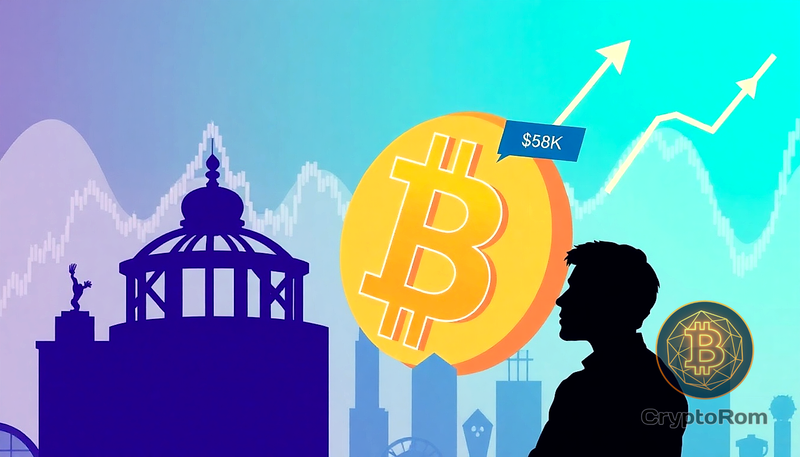 📈 Цена BTC в $58K снова в игре?