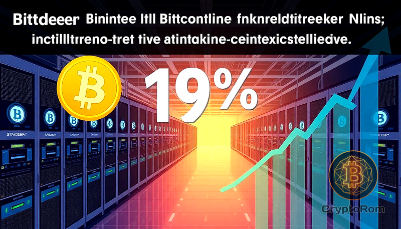 📈 Акции Bitdeer увеличились на 9% после запуска нового майнера