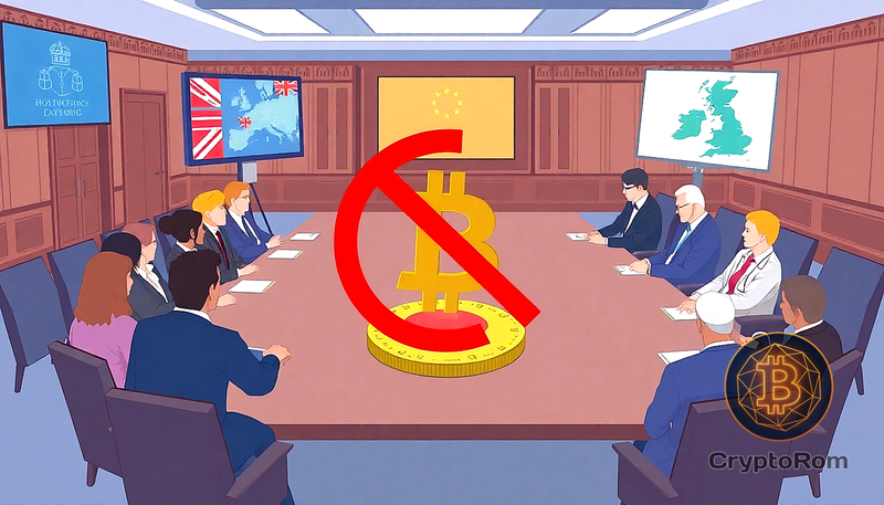 🚫 Великобритания обсуждает запрет криптопожертвований