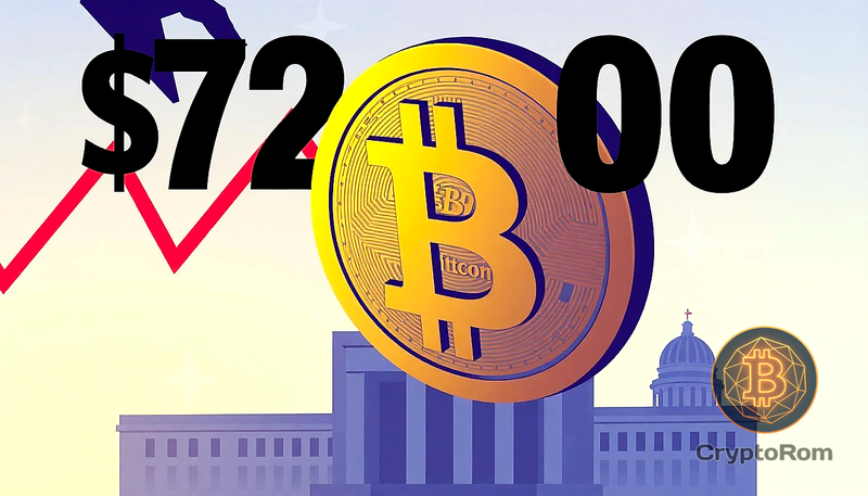 📉 Bitcoin падает до $72,000 на фоне неожиданного роста индекса цен производителей в США