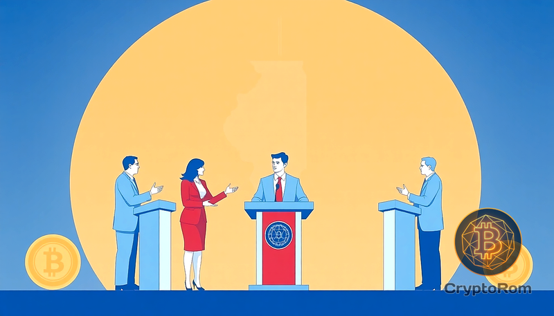 🔗 Связи с криптоиндустрией становятся фактором в выборах в Иллинойсе