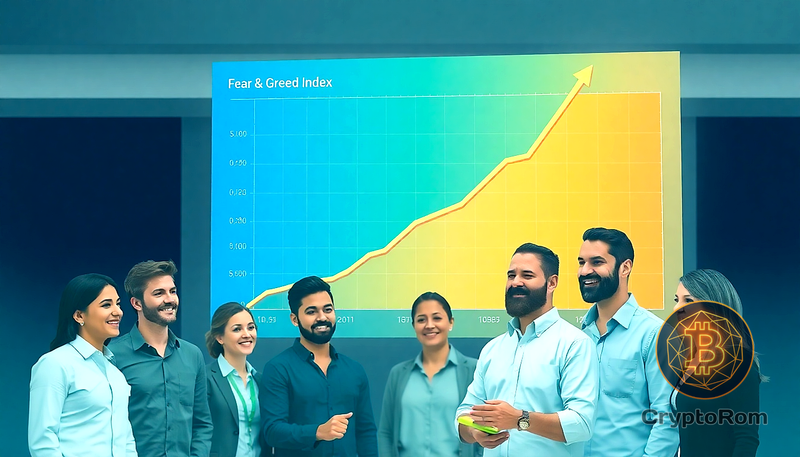 📈 Индекс страха и жадности криптоинвесторов показывает рост оптимизма