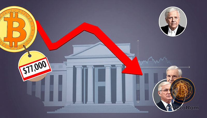 📉 Bitcoin падает ниже $71,000, акции закрываются на минимумах сессии