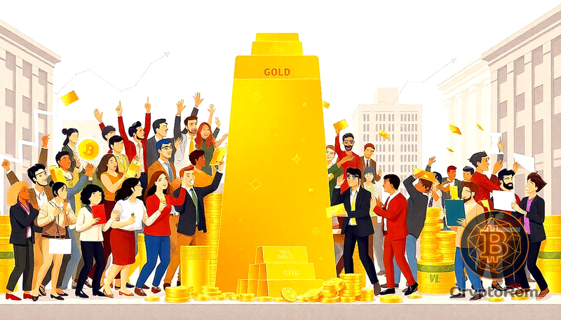 💰 Розничные покупатели утроили покупку золота за последние 6 месяцев