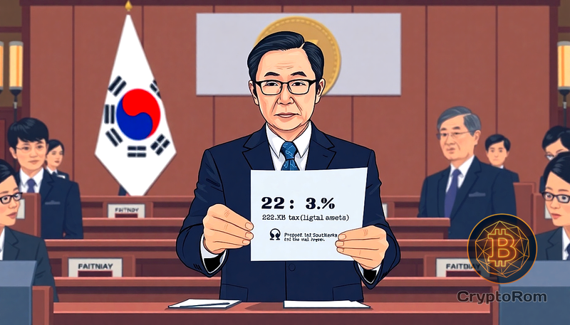 📜 Южная Корея рассматривает отмену налога на цифровые активы