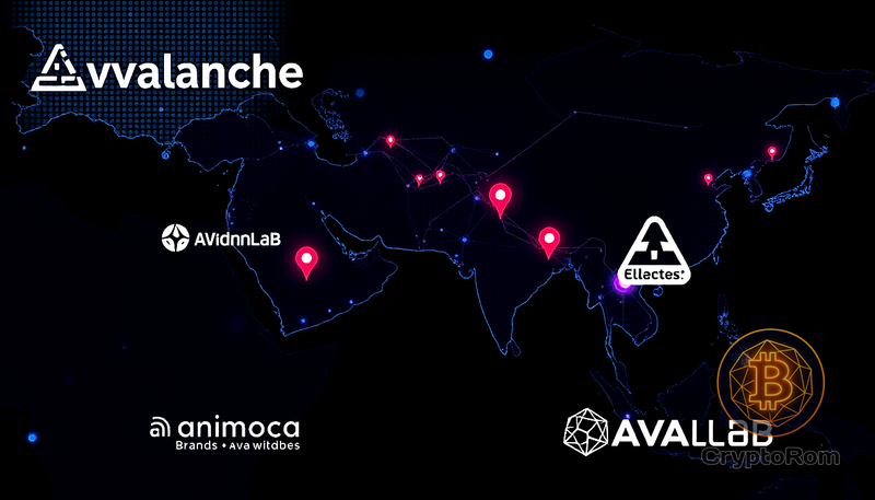 🌐 Avalanche укрепляет позиции в Азии и на Ближнем Востоке