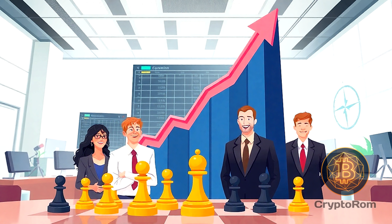 📈 Рост акций Gemini на фоне изменений в стратегии