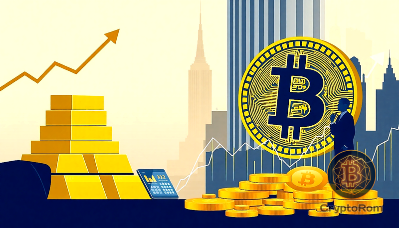 📈 Инвесторы вновь обратились к золоту и Bitcoin