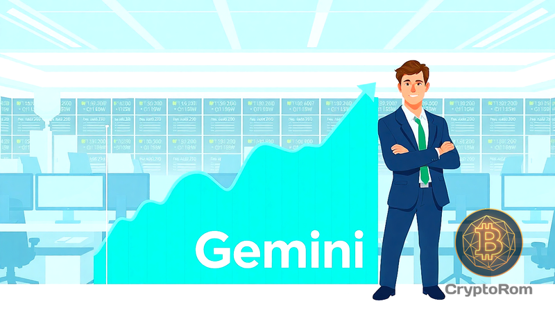 📈 Акции Gemini выросли на 6% после отчёта за 4 квартал
