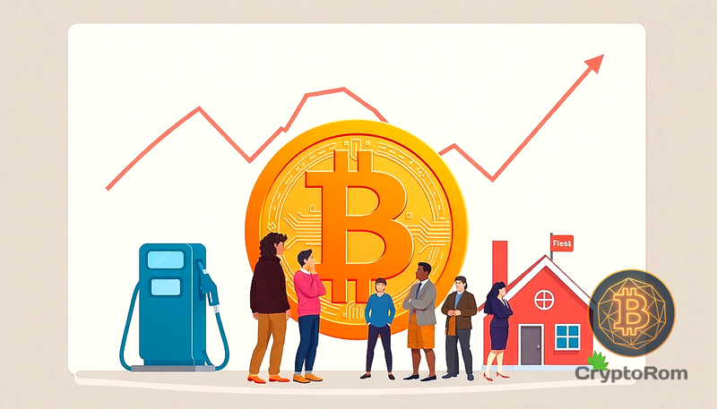 ⛽ Влияние роста ставок по ипотеке и цен на газ на держателей Bitcoin
