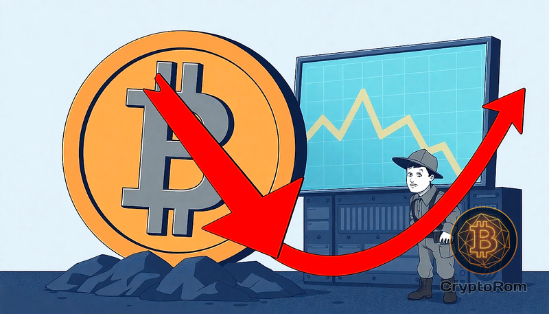 📉 Убытки майнеров Bitcoin возросли из-за снижения сложности