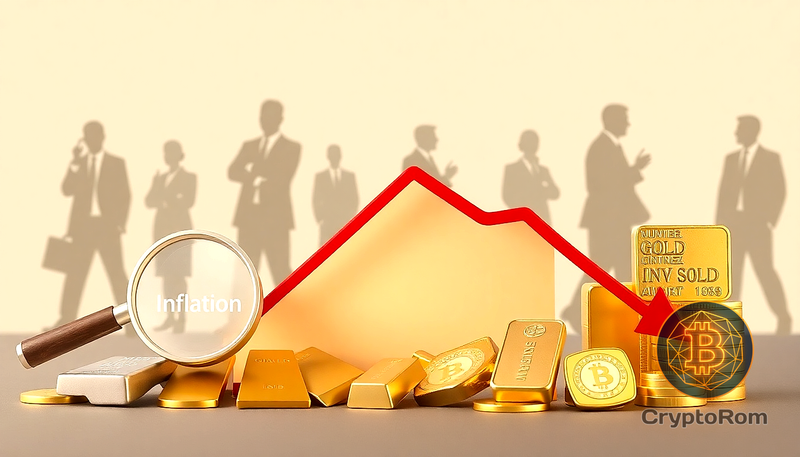 📉 Падение цен на золото и серебро из-за инфляционного шока