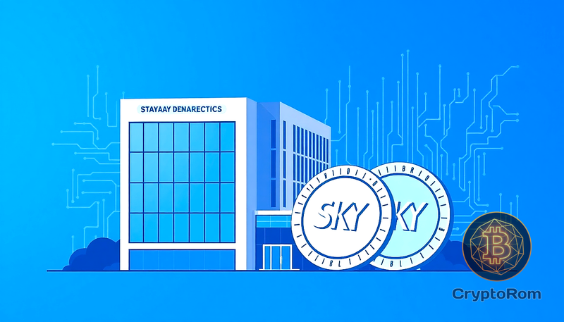 💊 Фармацевтическая компания переходит на стейблкоины, удерживает 9% от поставок SKY