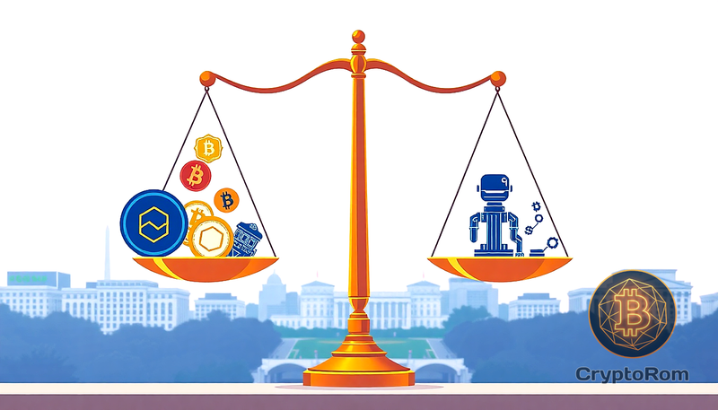 ⚖️ В Вашингтоне происходит важный сдвиг в регулировании криптоиндустрии