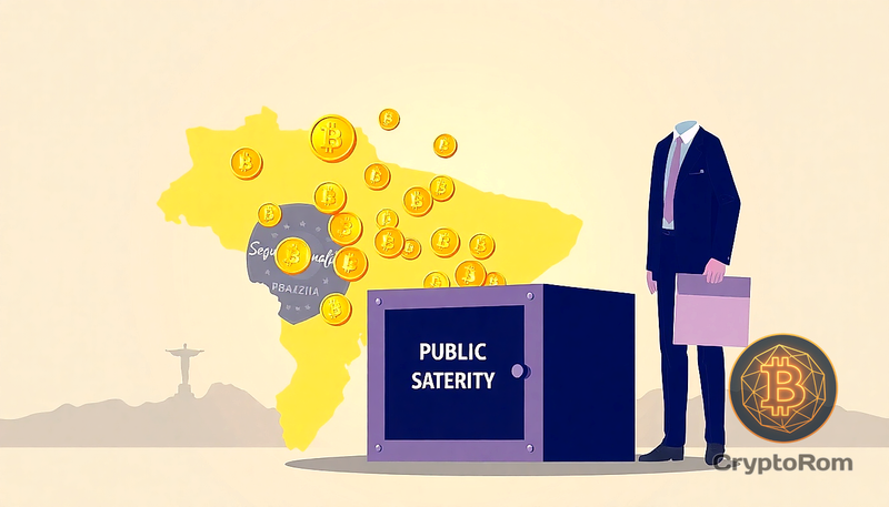 🔒 Бразилия принимает закон о превращении конфискованной криптовалюты в фонд общественной безопасности
