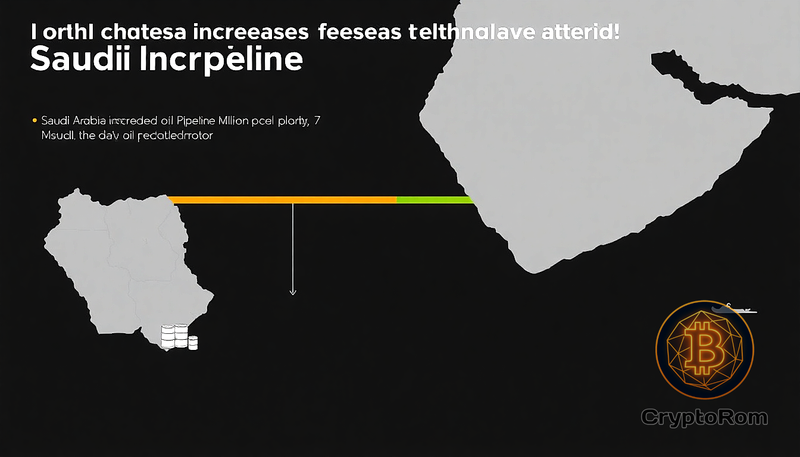 🚀 Саудовская Аравия увеличила транспортировку нефти через трубопровод до 7 миллионов баррелей в день