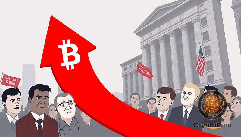 📉 Bitcoin упал до $64,785, 86,000 трейдеров ликвидированы