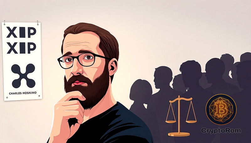 🤔 Хоскинсон критикует сообщество XRP за недостаток критического мышления