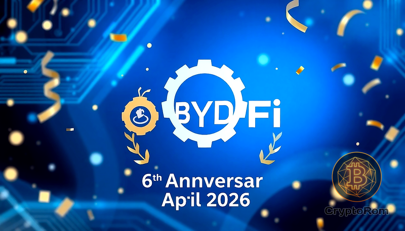 🎉 BYDFi отмечает шестую годовщину месяцем празднований