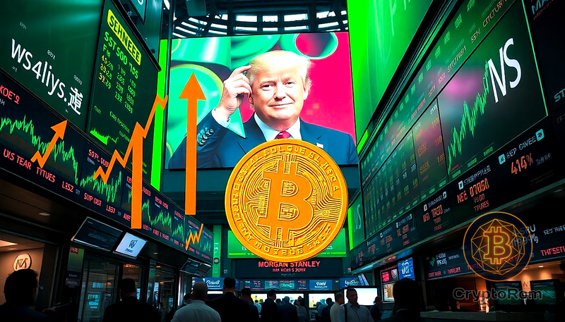 📈 Рынки растут на фоне заявления Трампа об окончании конфликта с Ираном