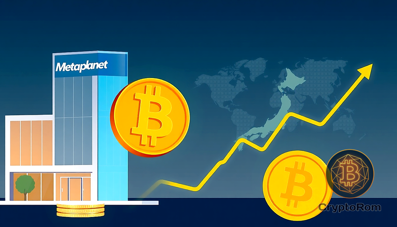 📈 Metaplanet покупает 5,075 BTC, становясь третьей крупнейшей биткойн-компанией