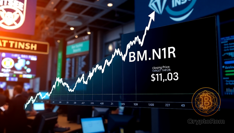 📈 Акции BitMine подскочили на 12% на фоне закрытия коротких позиций