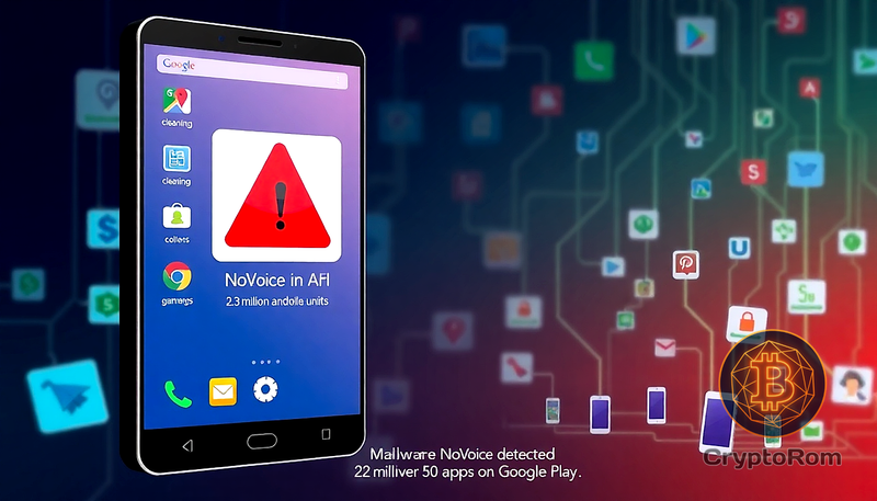 🔒 Вредоносное ПО NoVoice заразило 2,3 млн Android-устройств