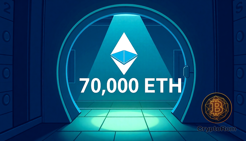 💰 Ethereum Foundation достигла цели в 70,000 ETH в стейкинге