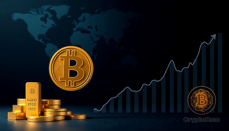 📊 Исследование: Bitcoin превосходит золото и акции после глобальных потрясений