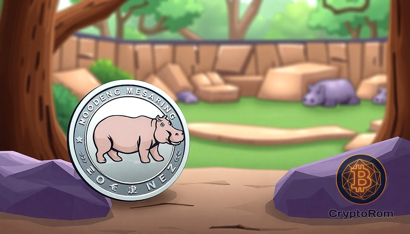 🦛 Рост Moo Deng Meme Coin после инцидента с карликовым бегемотом