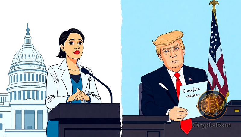 ⚖️ AOC критикует Трампа за хаос в Иране и обвинения в инсайдерской торговле