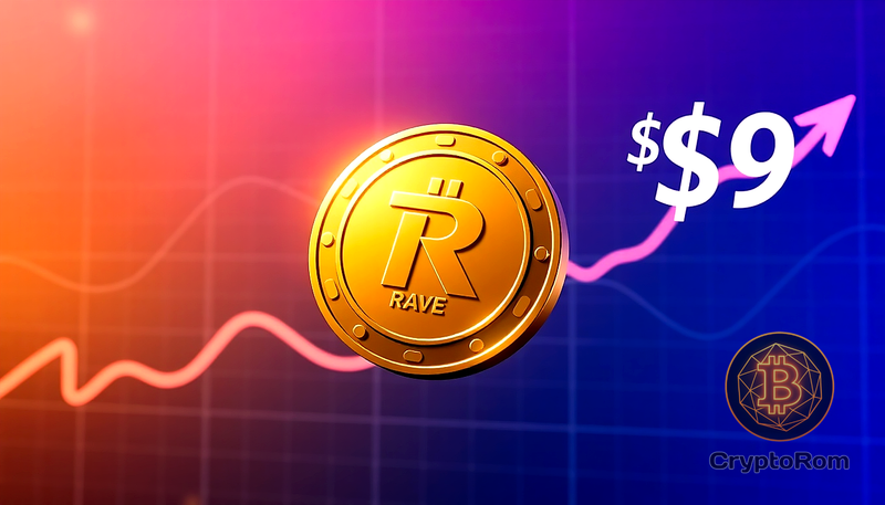 🚀 RAVE Token взлетел выше $9, недельный прирост составил 3,400%