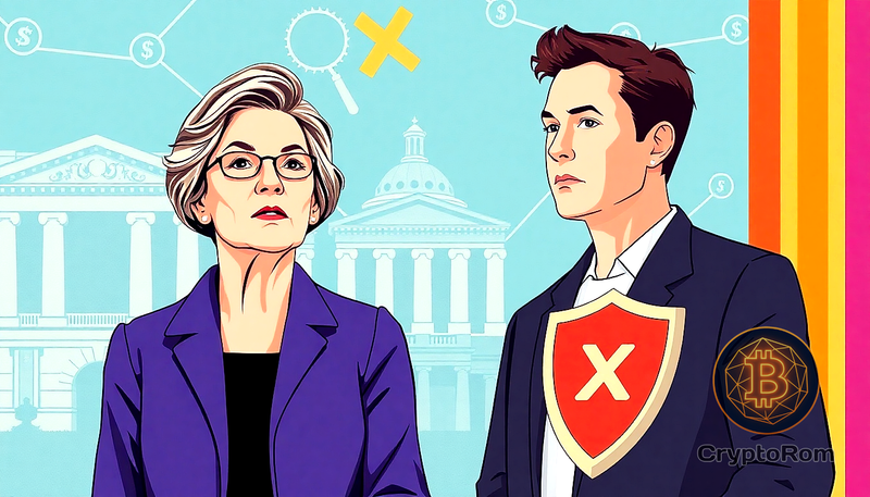 ⚠️ Элизабет Уоррен предупреждает об угрозе финансовой стабильности