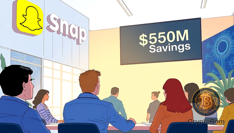 🔄 Snap сокращает 1000 рабочих мест и экономит $500 миллионов на фоне преобразований с ИИ