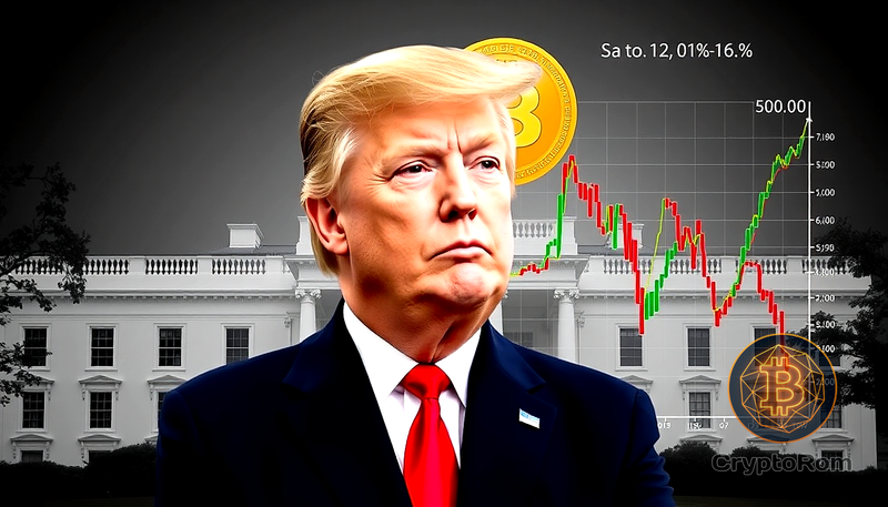 📉 Президент Трамп и его влияние на курс биткойна