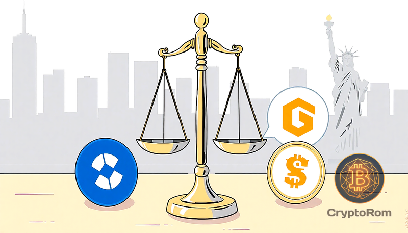 ⚖️ Иск против Coinbase и Gemini: обвинения в незаконном игорном бизнесе